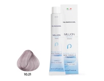  TNL PROFESSIONAL -  Крем-краска для волос Million Gloss 10.21 Платиновый блонд фиолетовый пепельный  (100 мл)