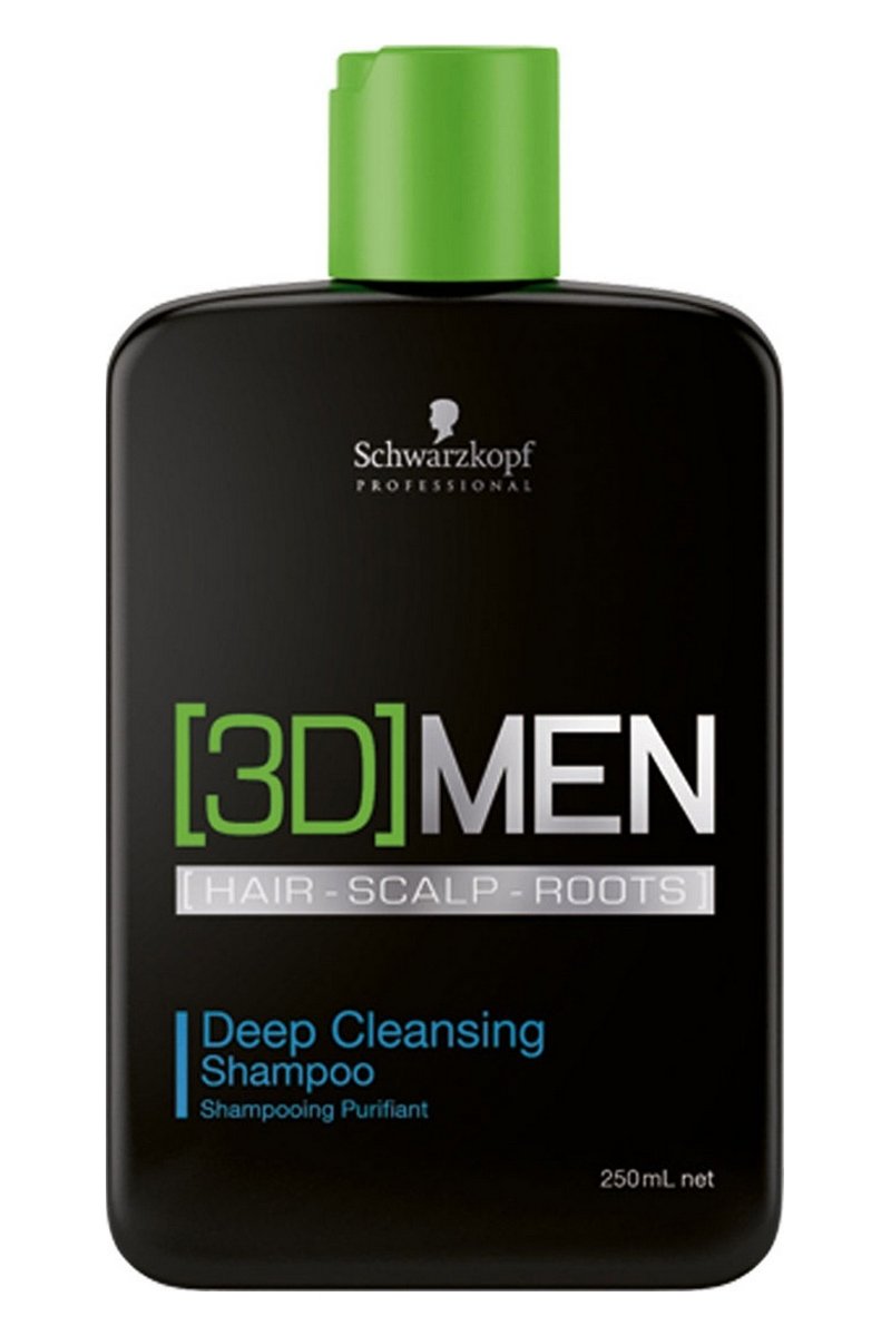 Мужские шампуни:  Шампунь для глубокого очищения Deep Cleansing Shampoo (250 мл)