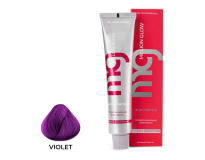  TNL PROFESSIONAL -  Фиолетовый корректор Крем-краска для волос TNL Million glow Private Silk protein, 100 мл