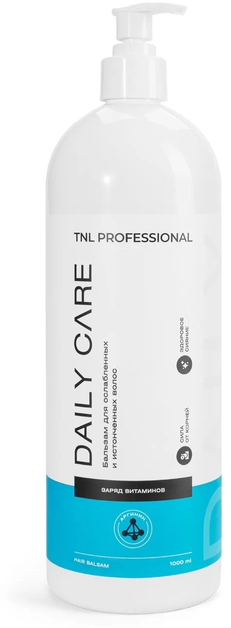 Бальзамы для волос:  TNL PROFESSIONAL -  Бальзам для волос Daily Care «Глубокое питание» с протеинами пшеницы (1000 мл)