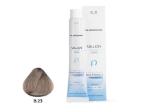  TNL PROFESSIONAL -  Крем-краска для волос Million Gloss 8.23 Светлый блонд перламутровый золотистый  (100 мл)