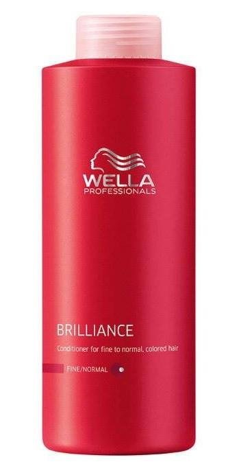 Бальзамы для волос:  Wella Professionals -  Бальзам для окрашенных нормальных и тонких волос Brilliance (1000 мл)
