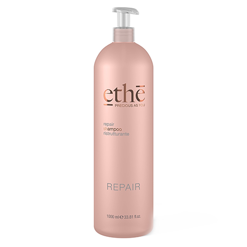 Шампуни для волос:  Emsibeth Cosmetics -  Шампунь восстанавливащий для поврежденых волос ETHÈ Shampoo repair (1000 мл)