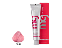  TNL PROFESSIONAL -  Розовый pink корректор Крем-краска для волос TNL Million glow Private Silk protein, 100 мл