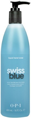 Жидкое мыло:  OPI -  Жидкое мыло для рук OPI Swiss Blue Liquid Soap (460 мл дозатор)