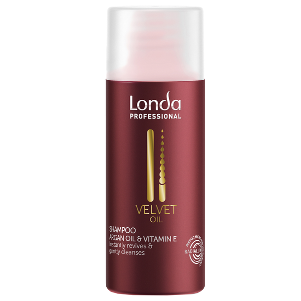 Шампуни для волос:  Londa Professional -  Шампунь с аргановым маслом Velvet Oil (50 мл)