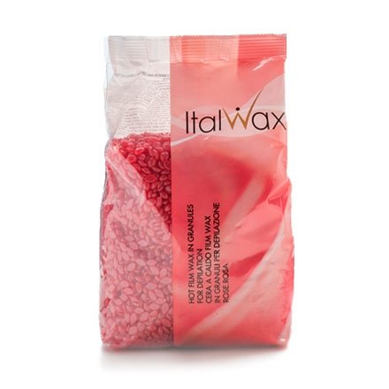 Воск для депиляции:  ItalWax -  Воск горячий (пленочный) Роза гранулы (прозрачный)