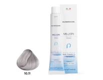 TNL PROFESSIONAL -  Крем-краска для волос Million Gloss 10.11 Платиновый блонд пепельный интенсивный  (100 мл)