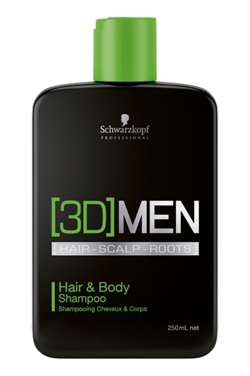 Мужские шампуни:  Шампунь для волос и тела Hair&Body Shampoo (250 мл)