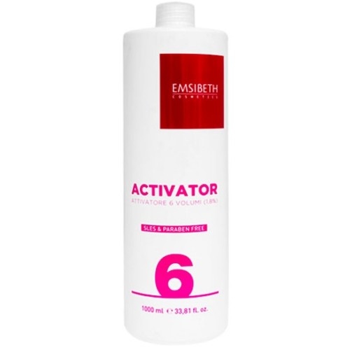 Окислители для волос:  Emsibeth Cosmetics -  1,8 % ACTIVATOR 6 VOL Активатор для красок (1000 мл)