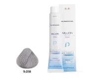  TNL PROFESSIONAL -  Крем-краска для волос Million Gloss 9.018 Очень светлый блонд прозрачный лакричный  (100 мл)