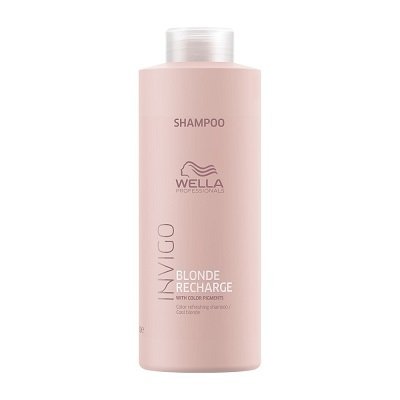 Шампуни для волос:  Wella Professionals -  Шампунь-нейтрализатор желтизны для холодных светлых оттенков INVIGO (1000 мл)