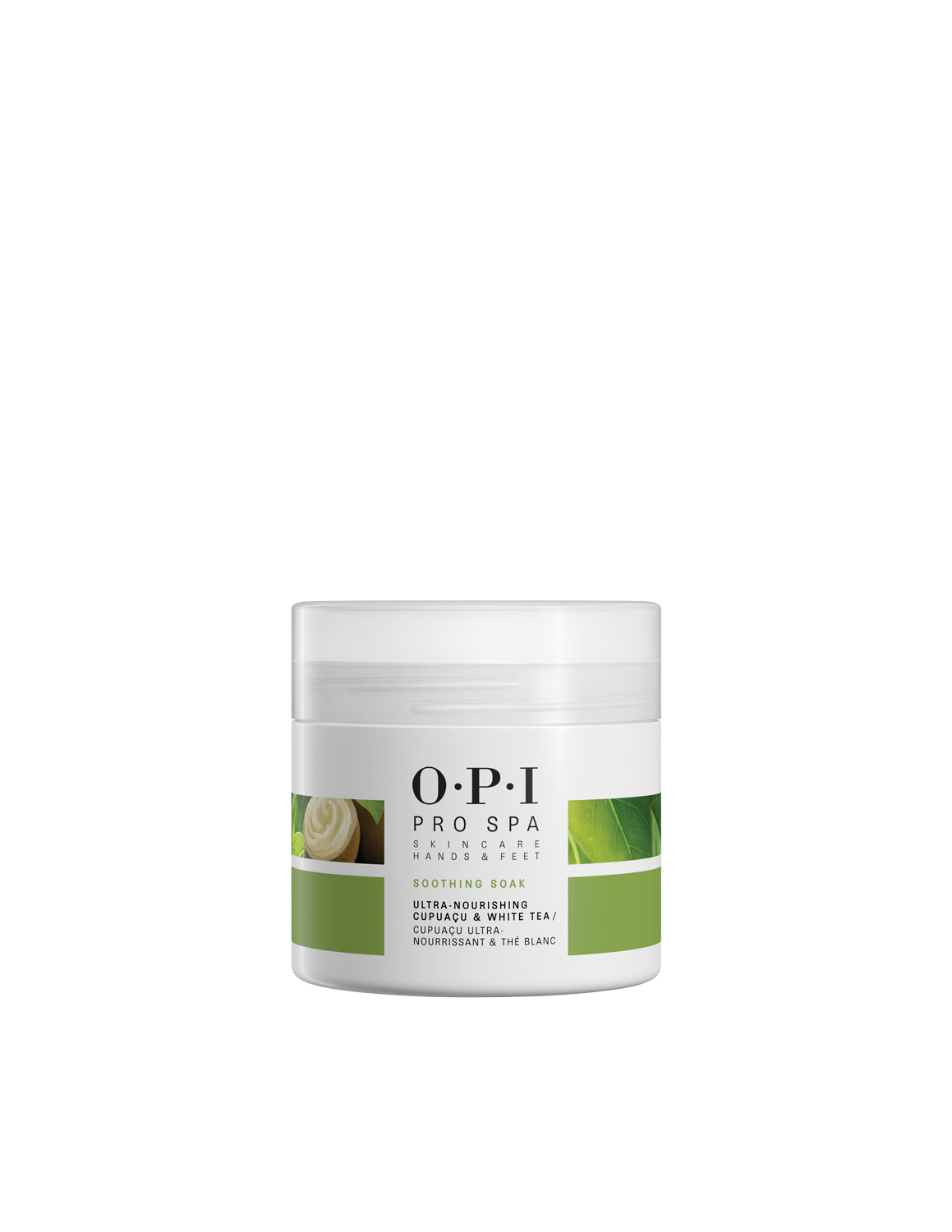 Соли для ванночек:  OPI -  Смягчающее средство для педикюрной ванночки Pro Spa Skin Care Hands&Feet Soothing Soak (110 гр.)