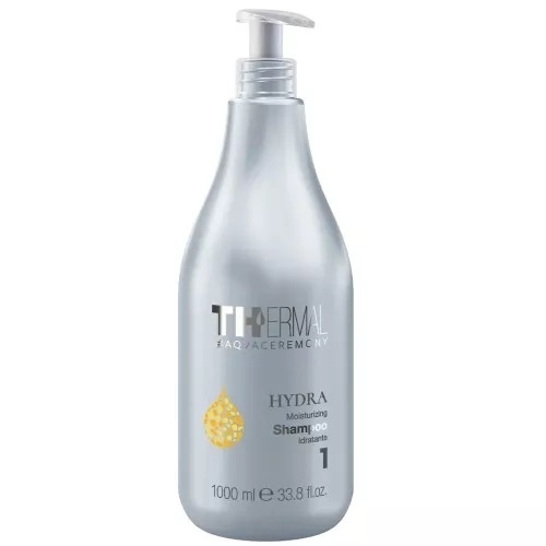 Шампуни для волос:  Emsibeth Cosmetics -  Специальный термальный СПА шампунь для очищения и здоровья сухих, обезвожженых волос TH-HYDRA MOISTURIZING SHAMPOO (1000 мл)