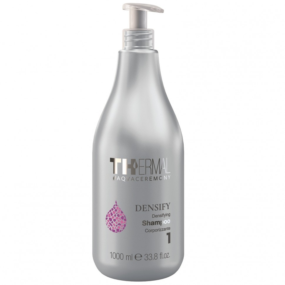 Шампуни для волос:  Emsibeth Cosmetics -  Специальный  Термальный СПА шампунь для очищения тонких и хрупких волос TH-DENSIFY SHAMPOO (1000 мл)