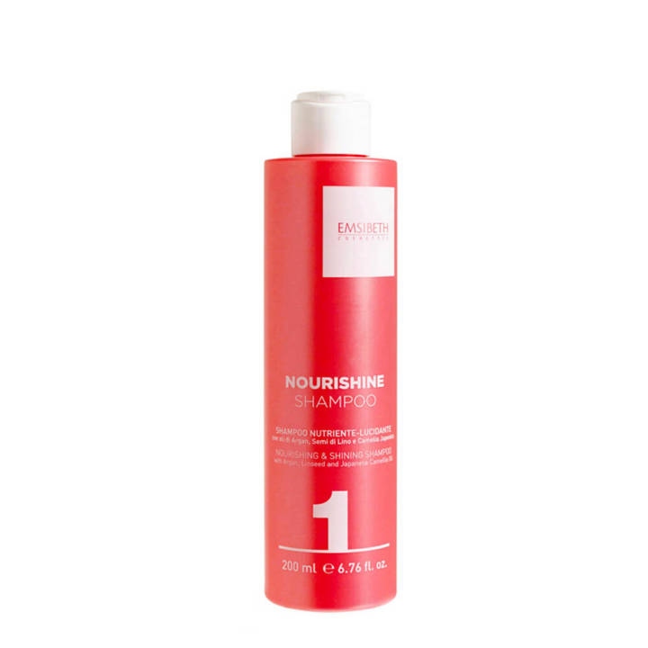 Шампуни для волос:  Emsibeth Cosmetics -  Шампунь для оживления тонких, ломких и тусклых волос 1 NOURISHINE SHAMPOO (200 мл)