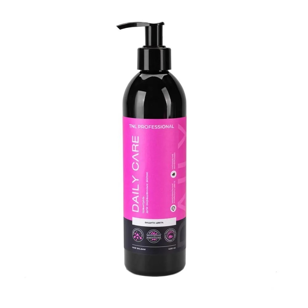 Бальзамы для волос:  TNL PROFESSIONAL -  Бальзам для защиты цвета окрашенных волос Daily Care с аминокислотами и экстрактом ирландских водорослей (400 мл)