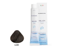  TNL PROFESSIONAL -  Крем-краска для волос Million Gloss 4.00 Коричневый интенсивный  (100 мл)
