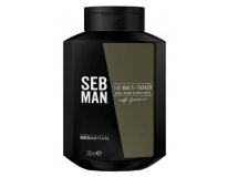  SEBASTIAN -  Шампунь 3 в 1 для ухода за волосами, бородой и телом Sebastian The Multitasker Seb Man (250 мл) (250 мл)