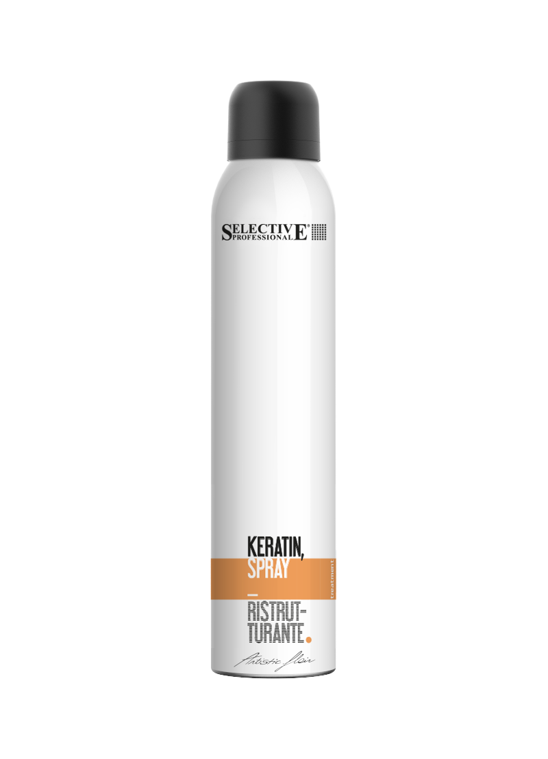 Спреи для укладки волос:  SELECTIVE PROFESSIONAL -  Кератиновый спрей мгновенного действия  FLAIR KERATIN SPRAY  1 (150 мл)