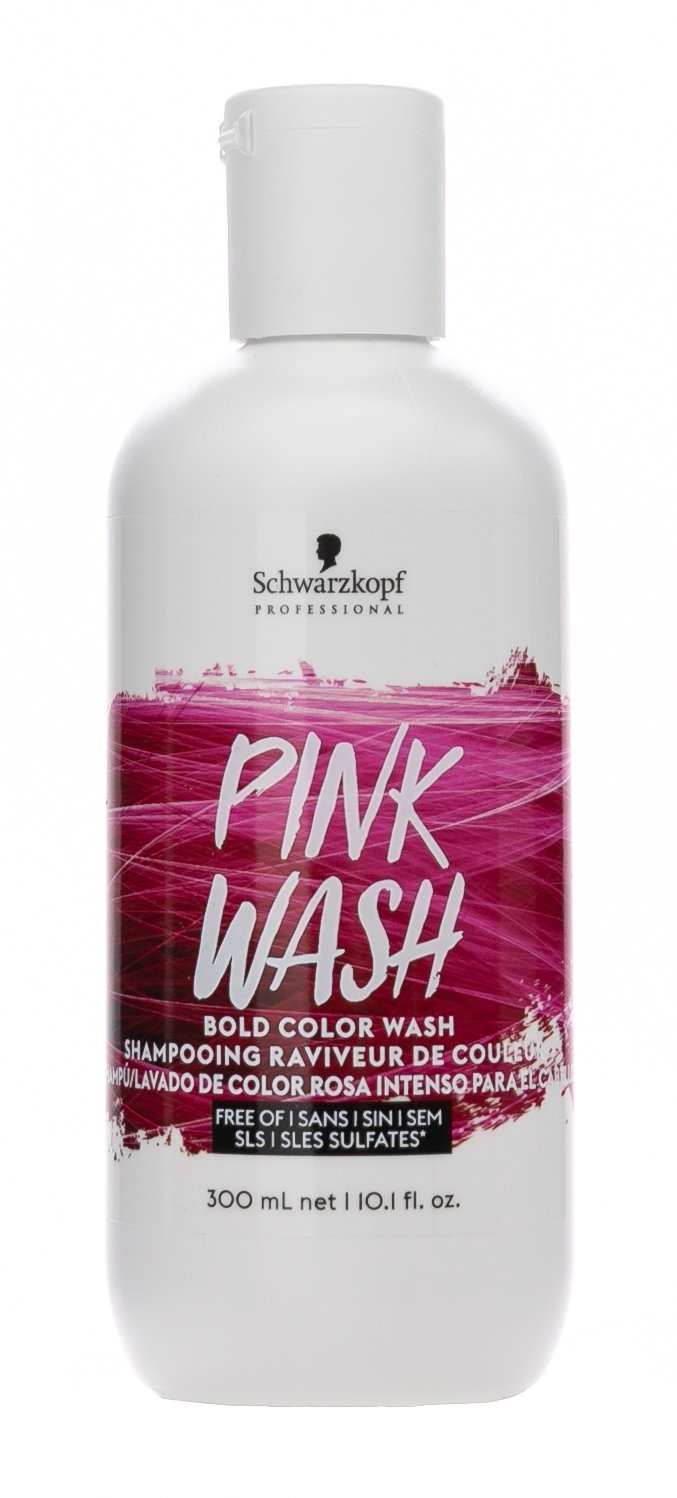 Оттеночные красители:  Тонер для волос ColorWash Pink Розовый (300 мл)