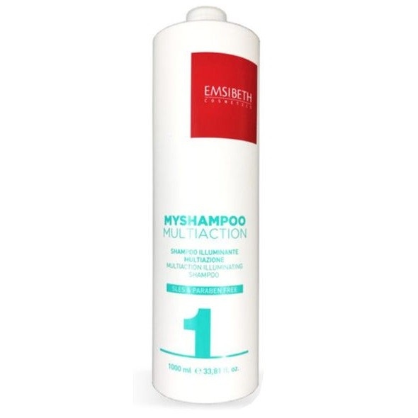 Шампуни для волос:  Emsibeth Cosmetics -  Питательный шампунь органический 1My Shampoo Multiaction (1000 мл)
