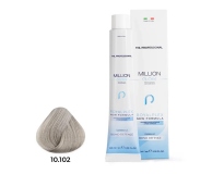  TNL PROFESSIONAL -  Крем-краска для волос Million Gloss 10.102 Платиновый блонд пепельный жемчужный  (100 мл)
