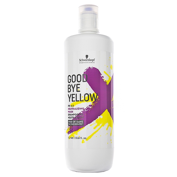 Шампуни для волос:  Нейтрализующий шампунь Goodbye Yellow  (1000 мл)