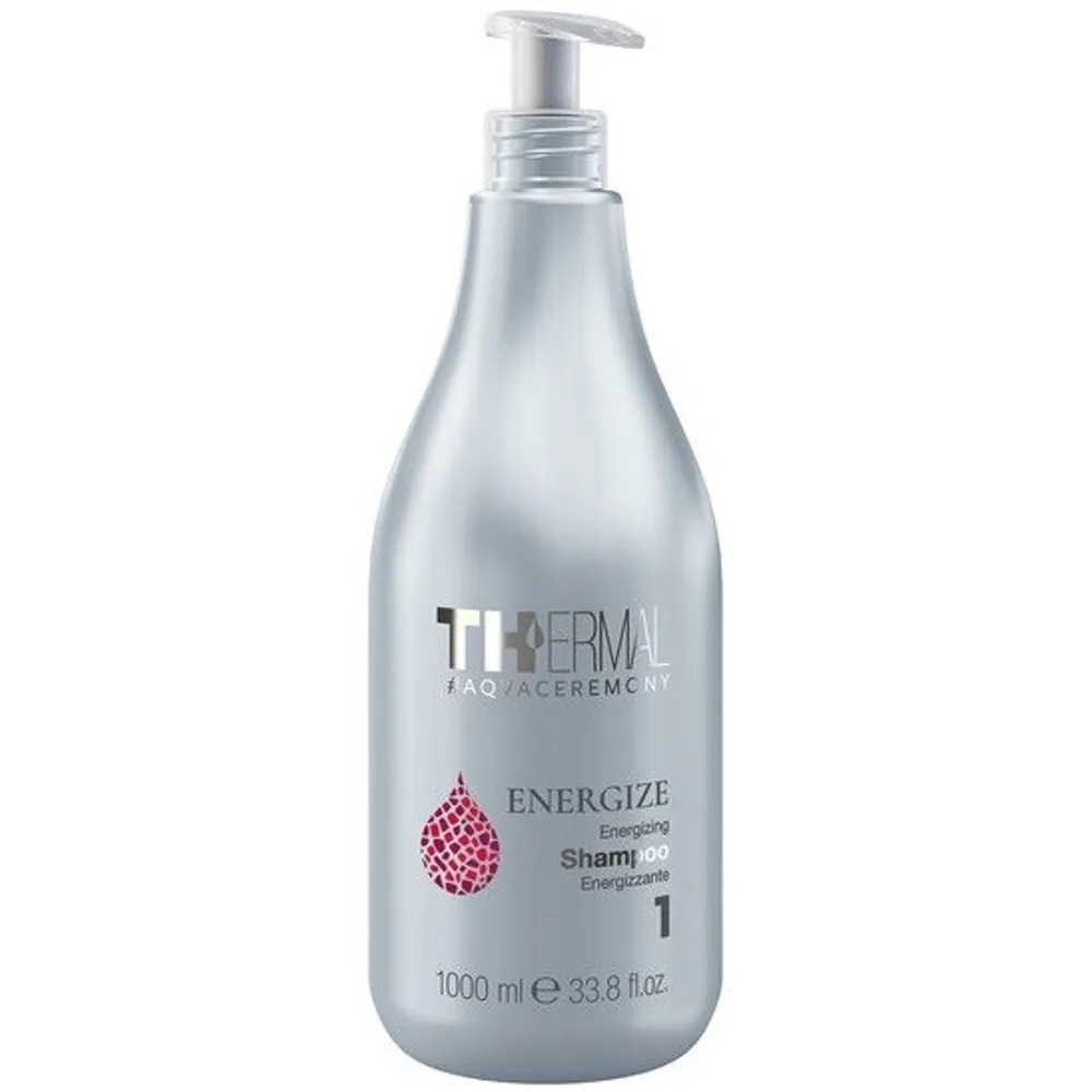 Шампуни для волос:  Emsibeth Cosmetics -  Термальный энергетический шампунь для очищения волос с тенденцией к выпадению TH-ENERGIZE SHAMPOO (1000 мл)