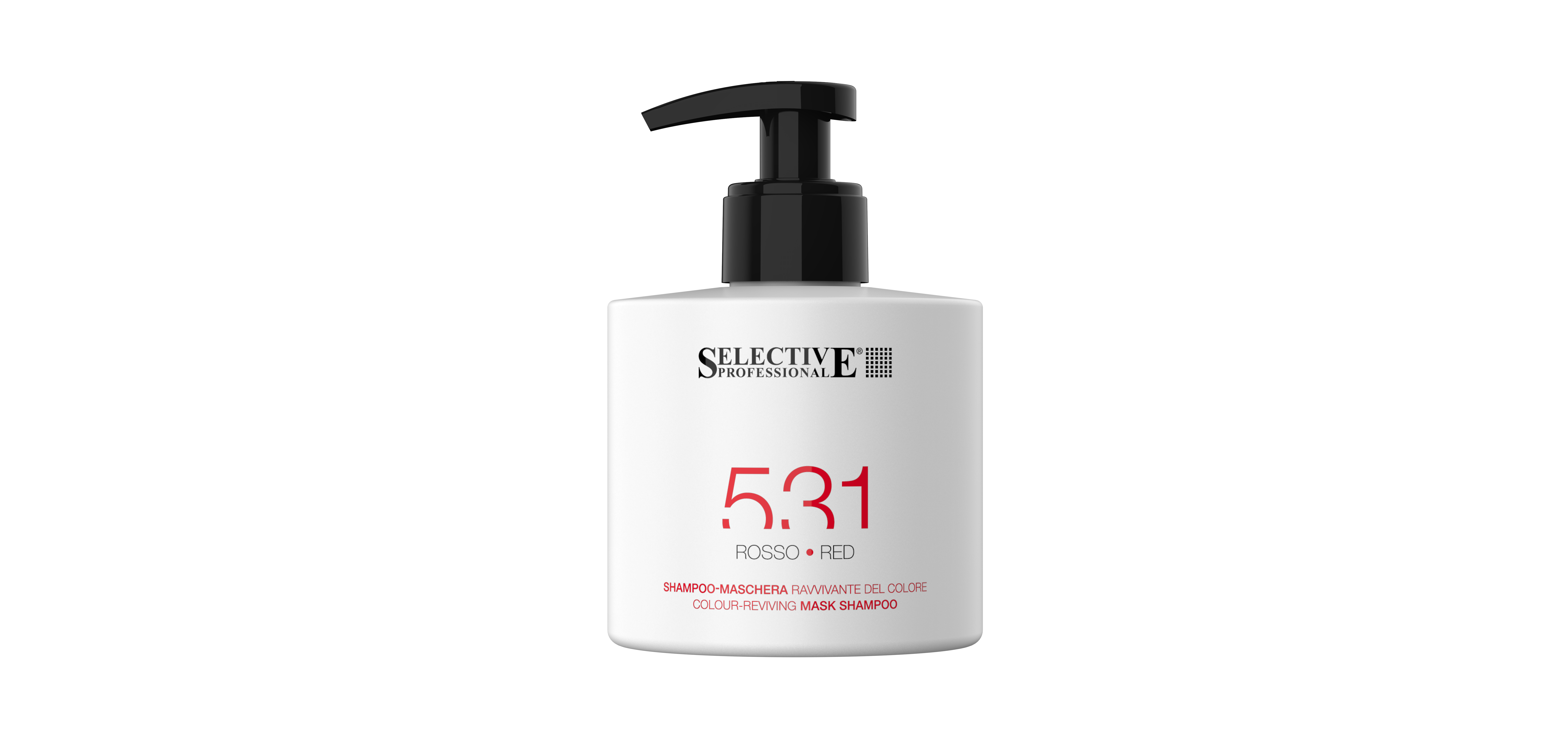 Шампуни для волос:  SELECTIVE PROFESSIONAL -  Оттеночный шампунь - маска 531 для возобновления цвета волос, Красный  (275 мл)