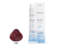  TNL PROFESSIONAL -  Крем-краска для волос Million Gloss 7.62 Блонд красный фиолетовый  (100 мл)