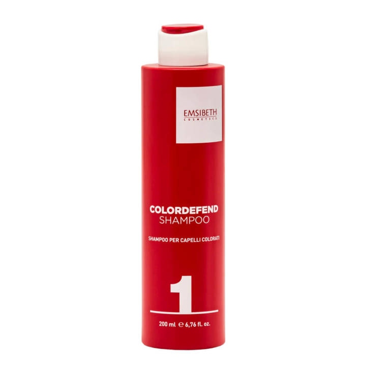 Шампуни для волос:  Emsibeth Cosmetics -  Специальный шампунь для окрашенных волос 1 COLORDEFEND SHAMPOO (200 мл)