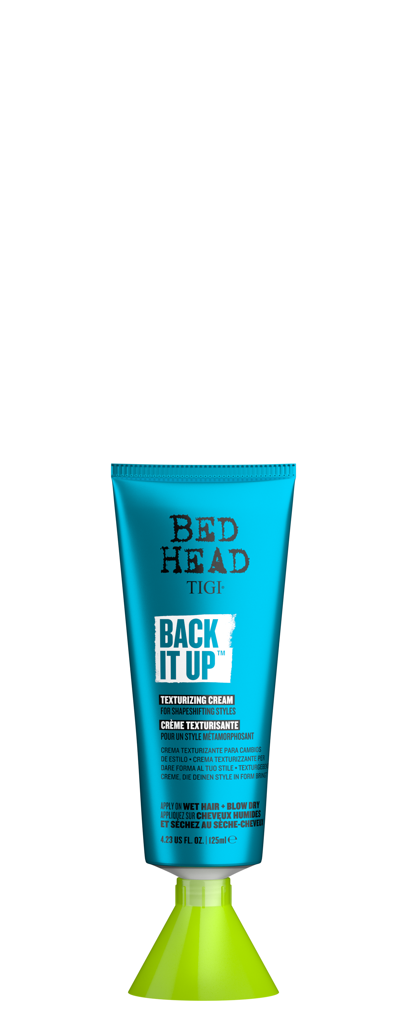 Несмываемые кремы для волос:  TIGI -  Текстурирующий крем для волос BACK IT UP BED HEAD (125 мл)