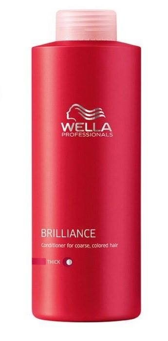 Бальзамы для волос:  Wella Professionals -  Бальзам для окрашенных жестких волос Brilliance (1000 мл.) (1000 мл)